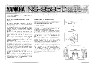 Yamaha NS-9595-Owners-Manual 